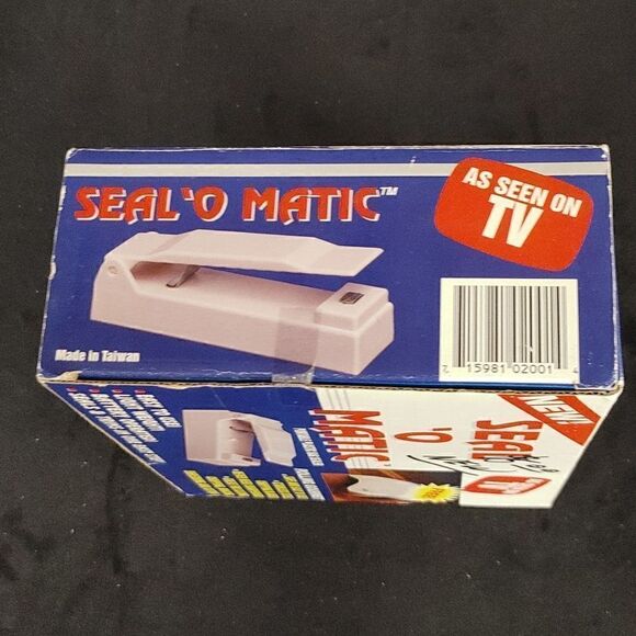 SEAL 'O MATIC PORTABLE BAG SEALER IN ORIGINAL BOX. - Picture 3 of 10